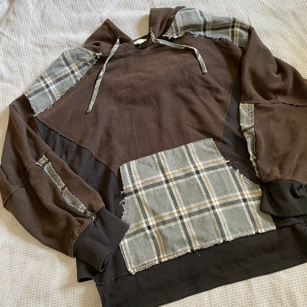 POL Sweatshirt M GUC Dark Brown Style Number FKT417